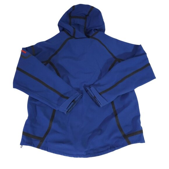 L.L.Bean Mens Blue Hooded Jacket XL Soft Shell Long Sleeve Hoodie Zip Up Jacket - Picture 7 of 7